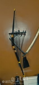 سيف قديم مع رمح رمايه للبيع 5