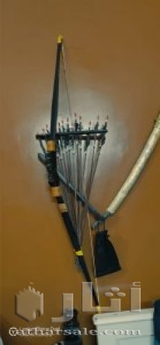 سيف قديم مع رمح رمايه للبيع