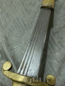 Sword from the Ottoman era سيف من العهد العثماني عام ١٨٢٢ للسوم 3