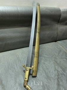 Sword from the Ottoman era سيف من العهد العثماني عام ١٨٢٢ للسوم