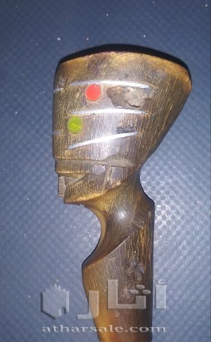 راس خنجر فرعوني مصنوع من قرن وحيد القرن