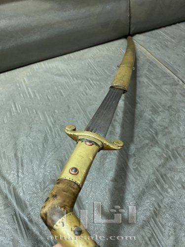 Sword from the Ottoman era سيف من العهد العثماني عام ١٨٢٢ للسوم