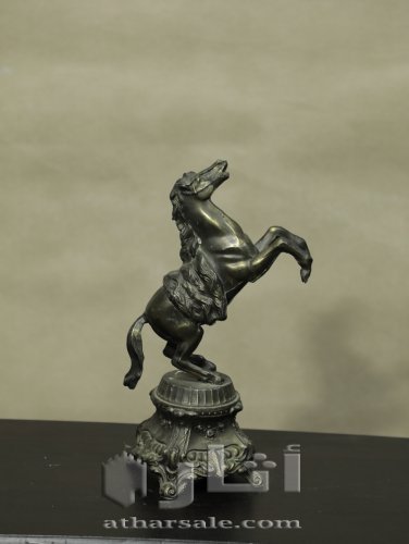 Copper Horse Sculpture تمثال حصان نحاسي