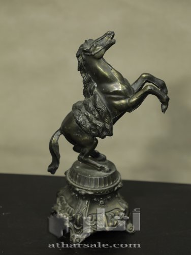 Copper Horse Sculpture تمثال حصان نحاسي