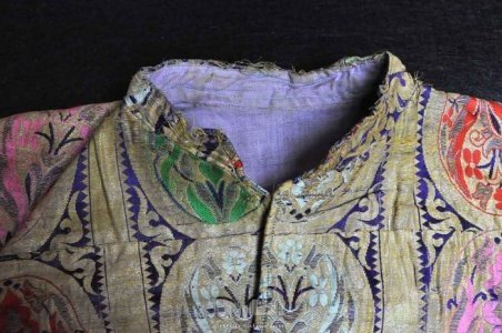 جاكيت (1) - خيط ذهبي - نسيج - إيران - القرن التاسع عشر 7