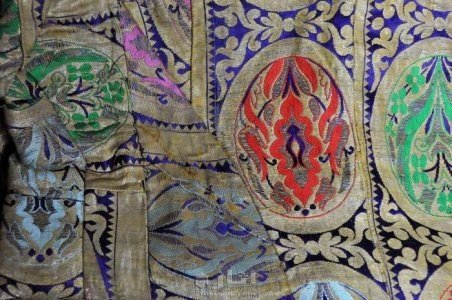 جاكيت (1) - خيط ذهبي - نسيج - إيران - القرن التاسع عشر 3