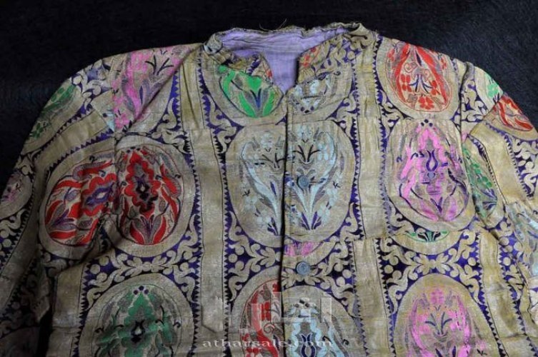 جاكيت (1) - خيط ذهبي - نسيج - إيران - القرن التاسع عشر