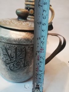 اناء قديم جداً مكتوب عليه  العزة لمولانا السلطان قلاوون الفاتح 8