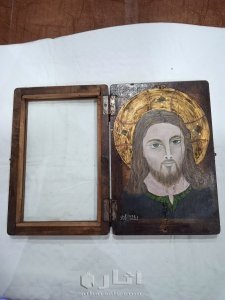 لوحة للسيد المسيح عليه السلام عمرها 93عام 3