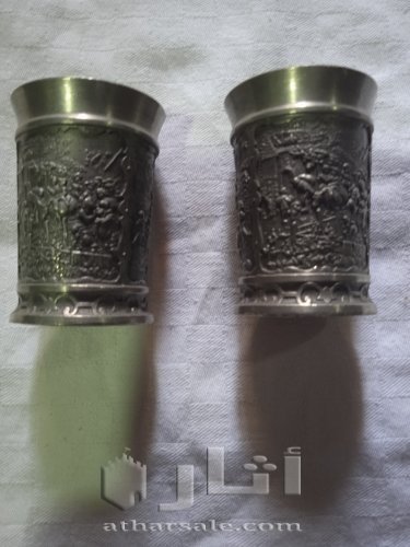 كأسين من معدن الزين تحفة