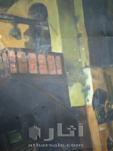 لوحة عثمان حمدي الوالي والنخاس اليهودي