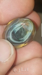 حجر اوبال افريقى مصور من النوادر 3