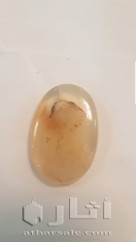 حجر عقيق مصور من النوادر روعة 