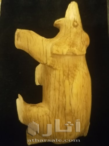 an elephant carved from African ivory