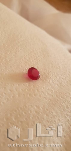 ياقوت احمر دم حمام 5 قيراط