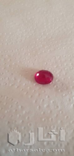 ياقوت احمر دم حمام 5 قيراط