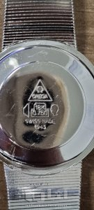 ساعه اوميقا 1943 ذهب ابيض عيار ١٨ 6