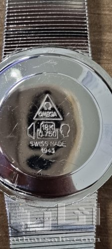ساعه اوميقا 1943 ذهب ابيض عيار ١٨