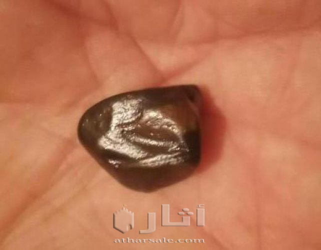 فص خاتم  اسبانلى قديم من حجر السربندنايت 13 قيراط