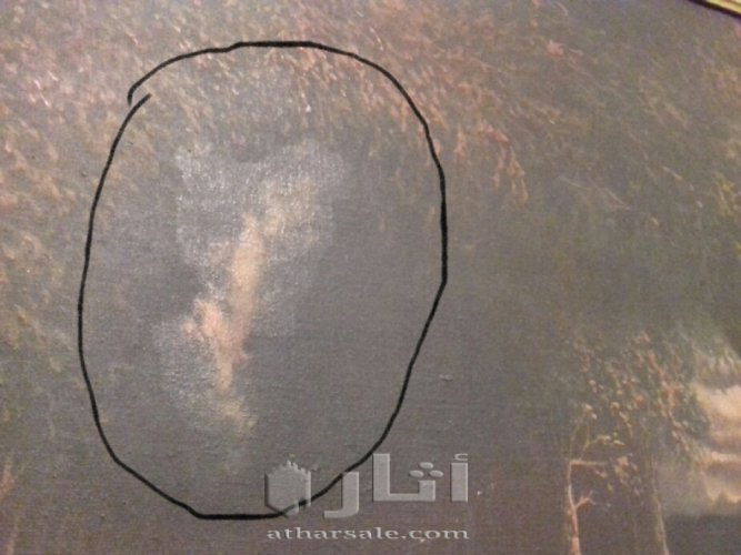 لوحه زيتيه نادره الفريده من نوعها