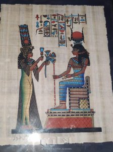 لوحة فنية قديمة و أحجار كريمة 10