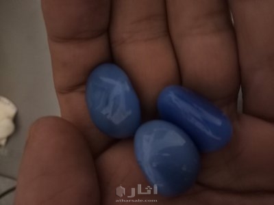 عدد 15 قطعه حجر عقيق اصلي نادر اللون 4