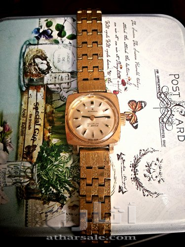 ساعة الذهب جوهرات نادرة