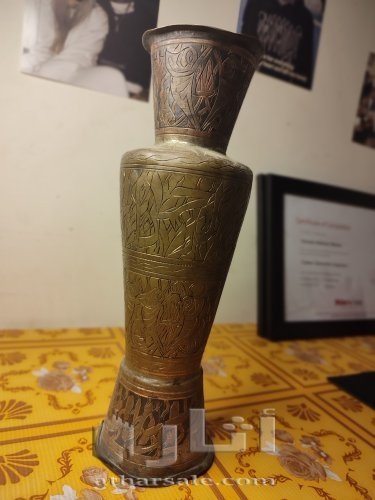 A copper masterpiece from the Islamic era was found near the Citadel of Salah al-Din