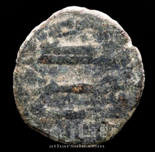 ١٢  فلس نحاس تعود الى سنة92-138 هـ. العهد الاموي في الأندلس - تابعين إمارة دمشق.