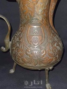 نوادر البرونز الاسلامي قطعه اسلامي اندلسي بشعار الاندلس قطعه متحفيه قديمه عتيقه 5