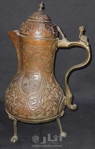 نوادر البرونز الاسلامي قطعه اسلامي اندلسي بشعار الاندلس قطعه متحفيه قديمه عتيقه 4