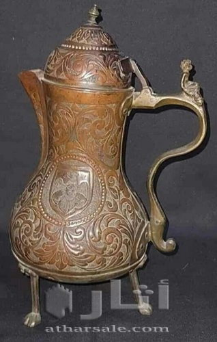 نوادر البرونز الاسلامي قطعه اسلامي اندلسي بشعار الاندلس قطعه متحفيه قديمه عتيقه