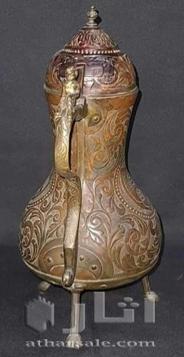 نوادر البرونز الاسلامي قطعه اسلامي اندلسي بشعار الاندلس قطعه متحفيه قديمه عتيقه