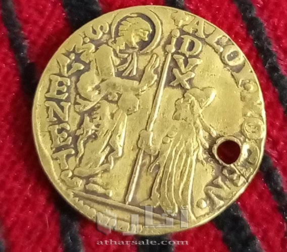 يوجد لدي عملة بيزنطيه ذهب قديمه