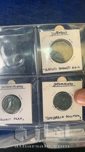 عملات رومانية و حضرمية قديمة جدا