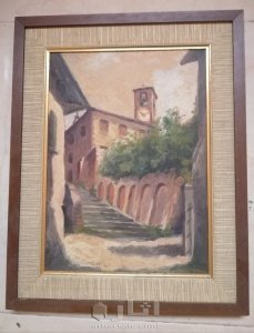 لوحة زيت على قماش 1955