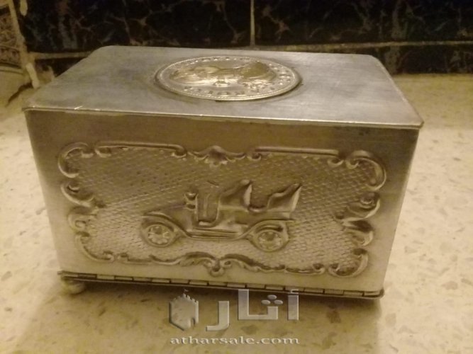 علبة سجائر قديمة طابع العملة اسباني قديم 1802