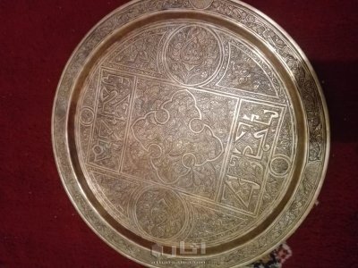 صينية أثرية مغربية قديمة مزخرفة 5