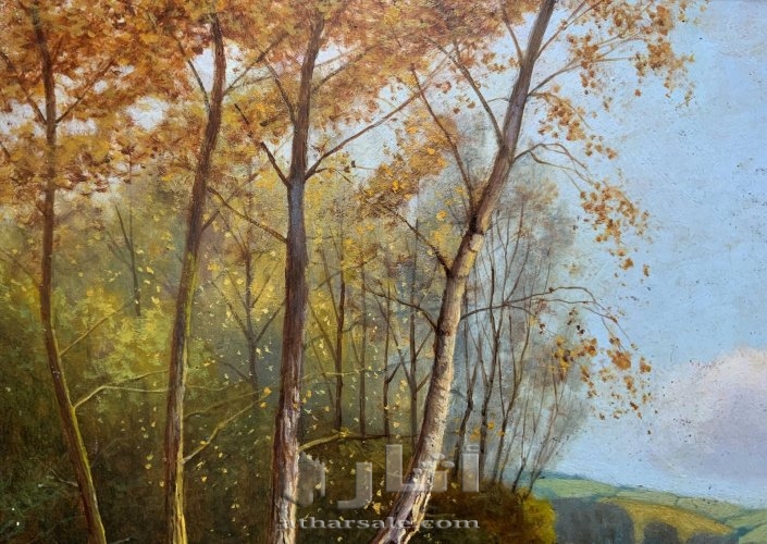 خريف فان إدوارديان للفنان البريطاني جون اكتون