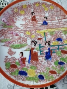 طقم كانتون رسم يدوي.. قديم ونادر 3