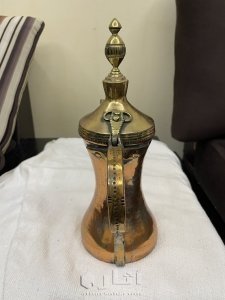 دلة حساوية قرانية نحاس احمر. اصليه النوع العريض 1