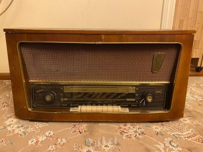 راديو الماني عتيق ماركة Tefifon 4