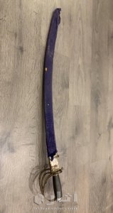 سيف الفرسان انجليزي صناعة هندية من القرن التاسع عشر 9