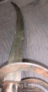 سيف الفرسان انجليزي صناعة هندية من القرن التاسع عشر 3