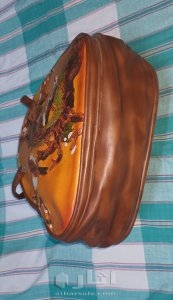 شنطه جلد قديمه 50سنه جديدة كرت 4