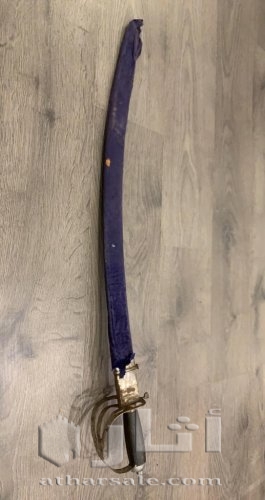 سيف الفرسان انجليزي صناعة هندية من القرن التاسع عشر