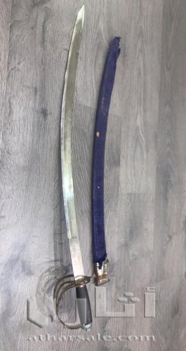 سيف الفرسان انجليزي صناعة هندية من القرن التاسع عشر