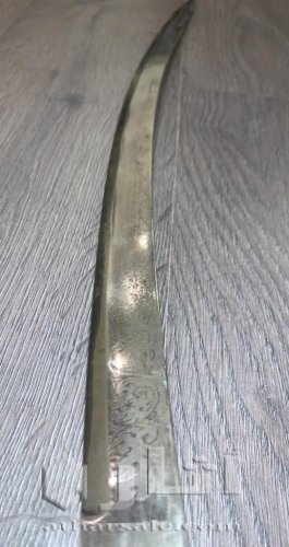 سيف الفرسان انجليزي صناعة هندية من القرن التاسع عشر