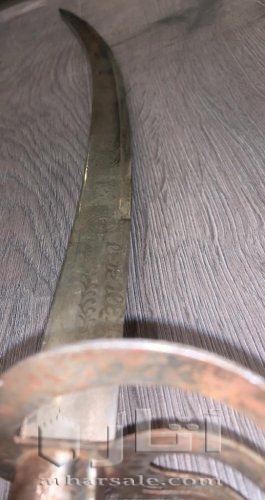 سيف الفرسان انجليزي صناعة هندية من القرن التاسع عشر