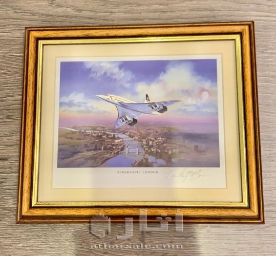 SUPERSONIC LONDON CONCORD PRINT LIMITED EDITION